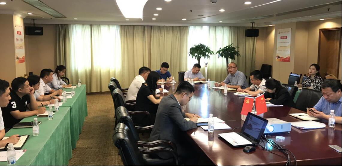 集團(tuán)黨委召開半年黨建工作會議