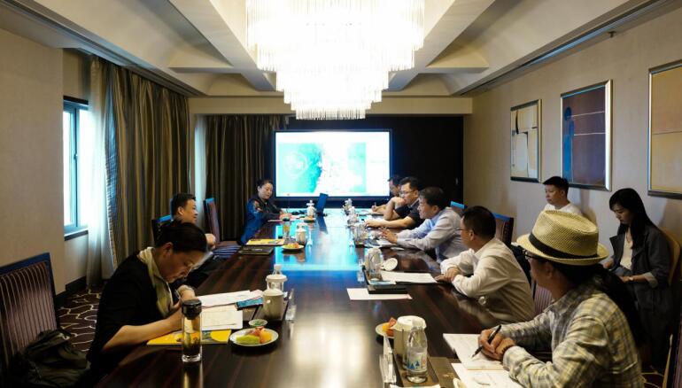 任丁董事長(zhǎng)與德陽(yáng)市委書記靳磊一行座談交流