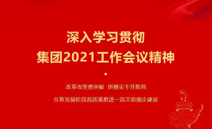 旅投要聞 | 集團(tuán)各子公司深入學(xué)習(xí)貫徹集團(tuán)2021工作會(huì)議精神